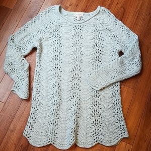 Knit maternity sweater